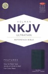 NKJV Ultrathin Reference Bible, Slate Blue LeatherTouch Indexed - Holman Bible Publisher