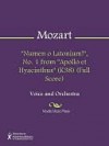 "Numen o Latonium!", No. 1 from "Apollo et Hyacinthus" (K38) (Full Score) - Wolfgang Amadeus Mozart