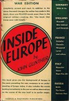 Inside Europe (War Edition) - John Gunther