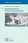 Applied Research in Environmental Economics - Christoph Bc6hringer, Christoph Bohringer, Christoph Bc6hringer