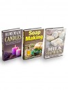 Soap Making & Candle Making Box Set: How To Make Natural Handmade Soaps And Candles At Home - DIY Guide To Making Luxurious, Beautiful And Natural Soap And Candles from Scratch! - Melanie Hawkins, Emily Thomas