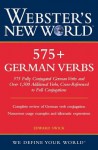 Webster's New World 575+ German Verbs - Edward Swick