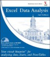 Excel Data Analysis: Your Visual Blueprint for Analyzing Data, Charts, and PivotTables, 2nd Edition (Visual Blueprint) - Jinjer Simon