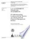 U.S. government financial statements FY 2000 reporting underscores the need to accelerate Federal Financial Management ReformRepresentatives. - (United States) General Accounting Office