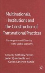 Multinationals, Institutions and the Construction of Transnational Practices: Convergence and Diversity in the Global Economy - Carlos Sánchez-Runde, Anthony Ferner, Javier Quintanilla