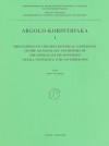 Argolo-Korinthiaka I: Proceedings of the First Montreal Conference on the Archaeology and History of the North East Peloponnesos (McGill University 27th November 1993) - John Fossey, P. Smith