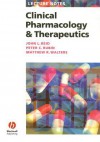 Lecture Notes: Clinical Pharmacology And Therapeutics (Lecture Notes) - John L. Reid, Peter C. Rubin, Matthew R. Walters