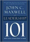 Leadership 101 - John C. Maxwell