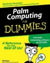 Palm Computing For Dummies - Bill Dyszel