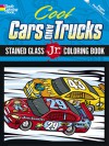 Cool Cars and Trucks Stained Glass Jr. Coloring Book - Peter Donahue