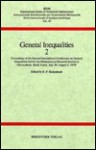 General Inequalities 2 - Birkhauser Boston Inc