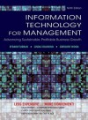 Information Technology for Management: Advancing Sustainable, Profitable Business Growth - Efraim Turban