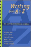 Writing From A to Z: The Easy-to-Use Reference Handbook - Charles T. Brusaw, Walter E. Oliu, Gerald J. Alred