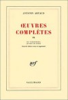 Oeuvres complètes, tome IX : Les Tarahumaras - Lettres de Rodez - Antonin Artaud