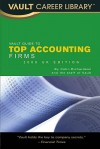 The Vault Guide To The Top Accounting Firms, 2009 Uk Edition - Colin Richardson