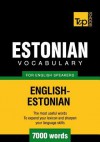 T&p English-Estonian Vocabulary 7000 Words - Andrey Taranov