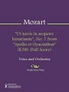 "Ut navis in aequore luxuriante", No. 7 from "Apollo et Hyacinthus" (K38) (Full Score) - Wolfgang Amadeus Mozart