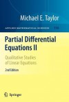 Partial Differential Equations II: Qualitative Studies of Linear Equations - Michael E. Taylor