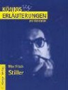 Erläuterungen Zu Max Frisch, Stiller - Daniel Rothenbühler, Max Frisch