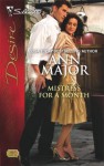 Mistress for a Month (Silhouette Desire) - Ann Major