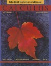 Calculus, Student Solutions Manual: Multivariable - William G. McCallum, Deborah Hughes-Hallett, Andrew M. Gleason, David O. Lomen