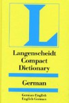 Langenscheidt Compact Dictionary German/English-English/German - Langenscheidt