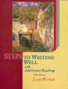 Steps to Writing Well with Additional Readings - Jean Wyrick