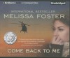 Come Back to Me (Audiocd) - Melissa Foster