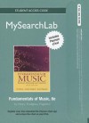 Mysearchlab with Pearson Etext -- Standalone Access Card -- For Fundamentals of Music: Rudiments, Musicianship, and Composition - Earl Henry, Jennifer Snodgrass, Susan Piagentini