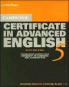 Cambridge Certificate in Advanced English 5 with Answers: Examination Papers from the University of Cambridge ESOL Examinations: English for Speakers of Other Languages - Cambridge University Press