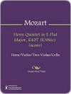 Horn Quintet in E-Flat Major, K407 (K386c) (score) - Wolfgang Amadeus Mozart