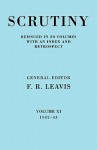 Scrutiny: A Quarterly Review Vol. 11 1942-43 - F.R. Leavis