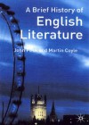 A Brief History of English Literature - John Peck, Martin Coyle