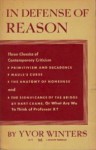 In Defense Of Reason - Yvor Winters, Kenneth Fields