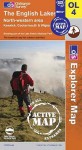 MAP: The English Lakes North Western Area (Os Explorer Map Active) - NOT A BOOK