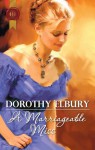 Mills & Boon : A Marriageable Miss - Dorothy Elbury