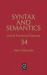 Lexical Functional Grammar - Mary Dalrymple