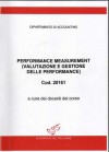 Performance Measurement (Valutazione e Gestione delle Performance) Cod. 20161 - Various