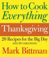 How to Cook Everything Thanksgiving - Mark Bittman