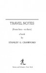 Travel Notes - Stanley Crawford