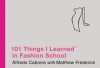 101 Things I Learned ® in Fashion School - Alfredo Cabrera, Matthew Fredrick, Matthew Frederick