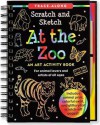 At the Zoo: An Art Activity Book for Animal Lovers and Artists of All Ages [With Wooden Stylus] - Peter Pauper Press