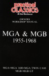 MGA & MGB Glove Box 1955-68 Workshop Manual - Brooklands Books Ltd