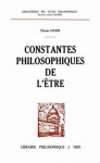 Constantes philosophiques de l'être - Étienne Gilson