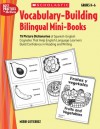 Vocabulary-Building Bilingual Mini-Books: 15 Picture Dictionaries of Spanish-English Cognates That Help English Language Learners Build Confidence in Reading and Writing - Merri Gutierrez