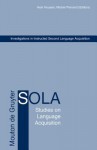 Investigations in Instructed Second Language Acquisition - Alex Housen, Michel Pierrard