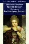 The School for Scandal and Other Plays - Richard Brinsley Sheridan