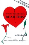 After the Heartbreak, Just Listen-- A Reading - M. A. Butcher, W. Adams