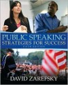 Public Speaking: Strategies for Success (2004-2005 Edition) - David Zarefsky