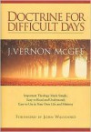 Doctrine For Difficult Days: Important Theology Made Simple - J. Vernon McGee